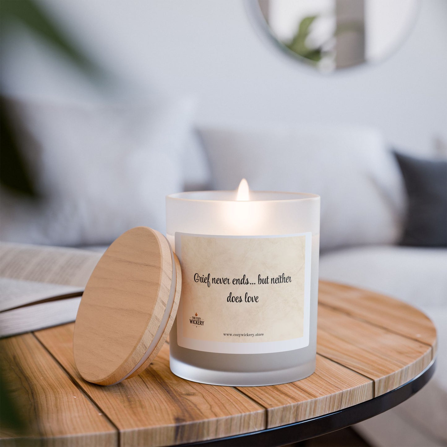 Grief & Grace – Healing Candle
