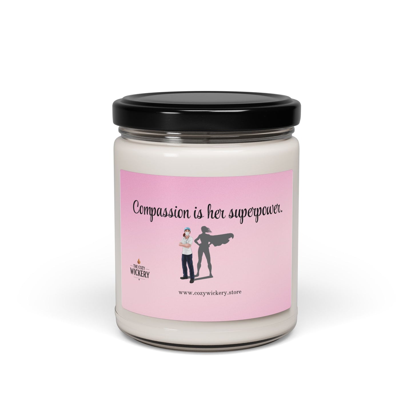 Compassion Superpower Candle for Nurses