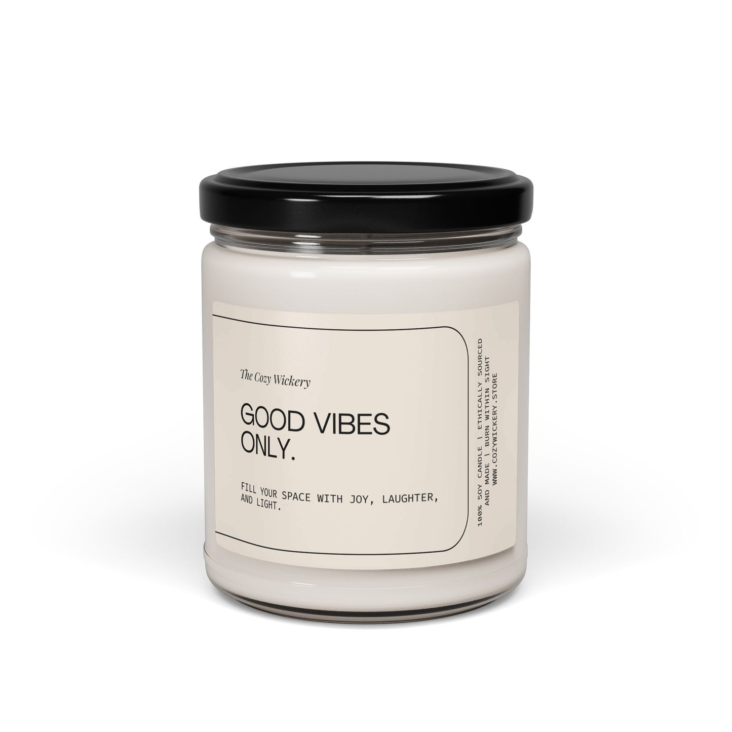 Good Vibes Only Joy and Laughter Candle product