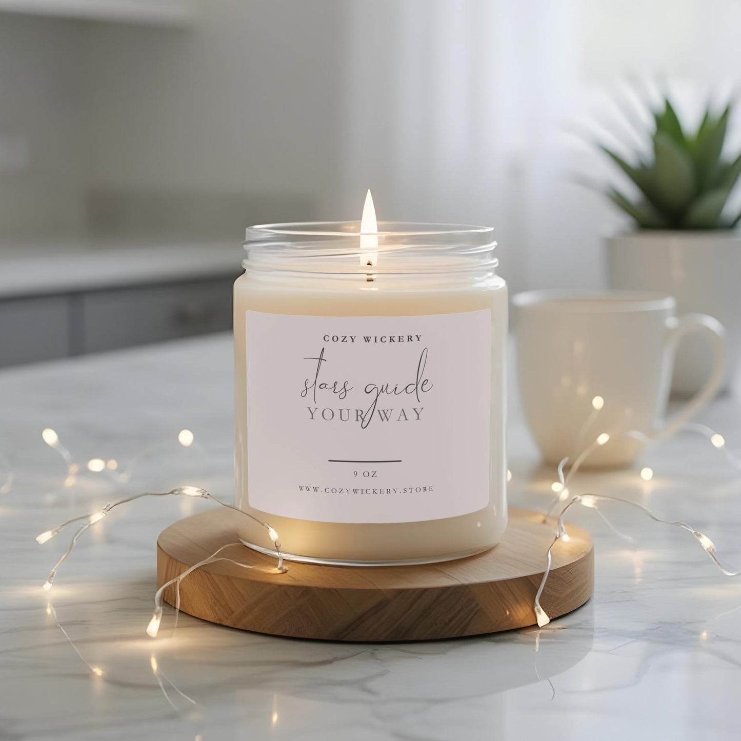 Stars Guide Your Way Candle product