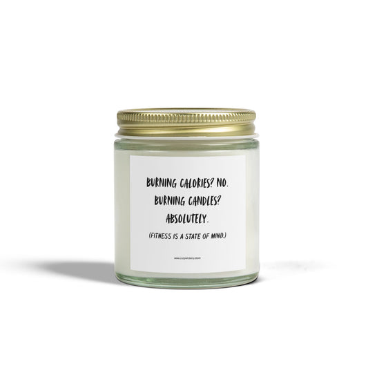 Funny Candle Gift, Coconut Apricot Scented Candle (4oz), Variety of Scents, Relaxing Gift
