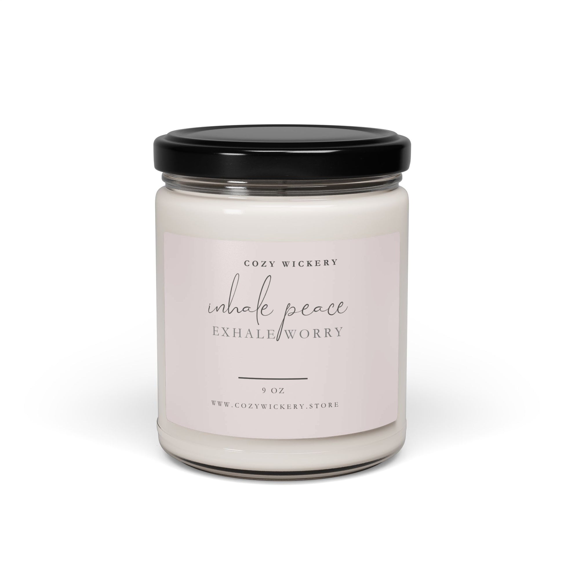 Inhale Peace Exhale Worry Scented Candle product