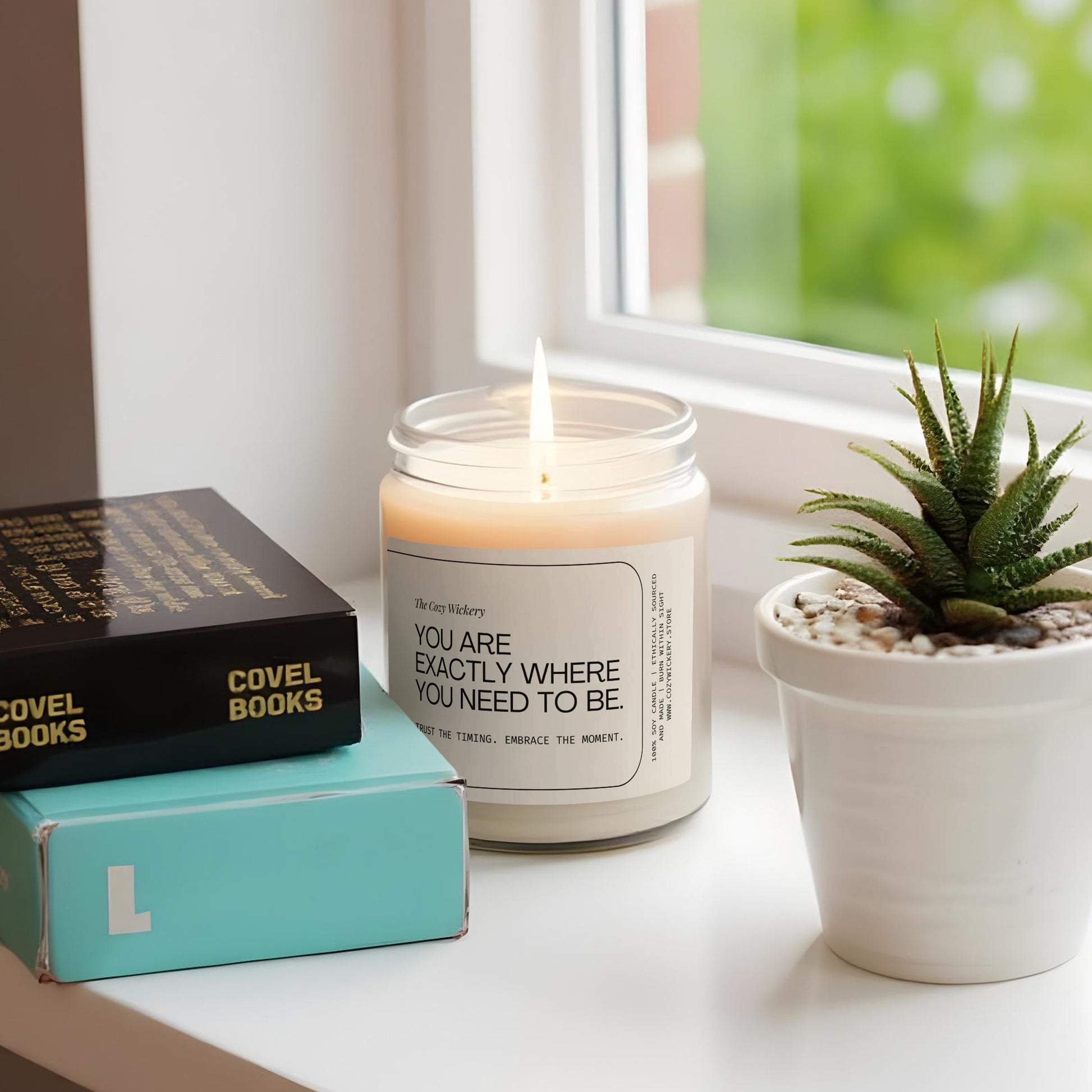 Inspirational Scented Candle Perfect for Relaxation product