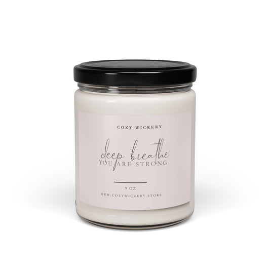 Deep Breathe You Are Strong Scented Candle product
