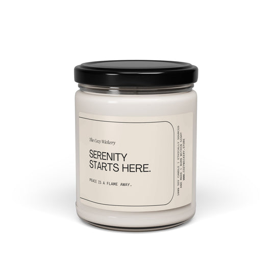 Serenity Starts Here Peace Is A Flame Away product type
