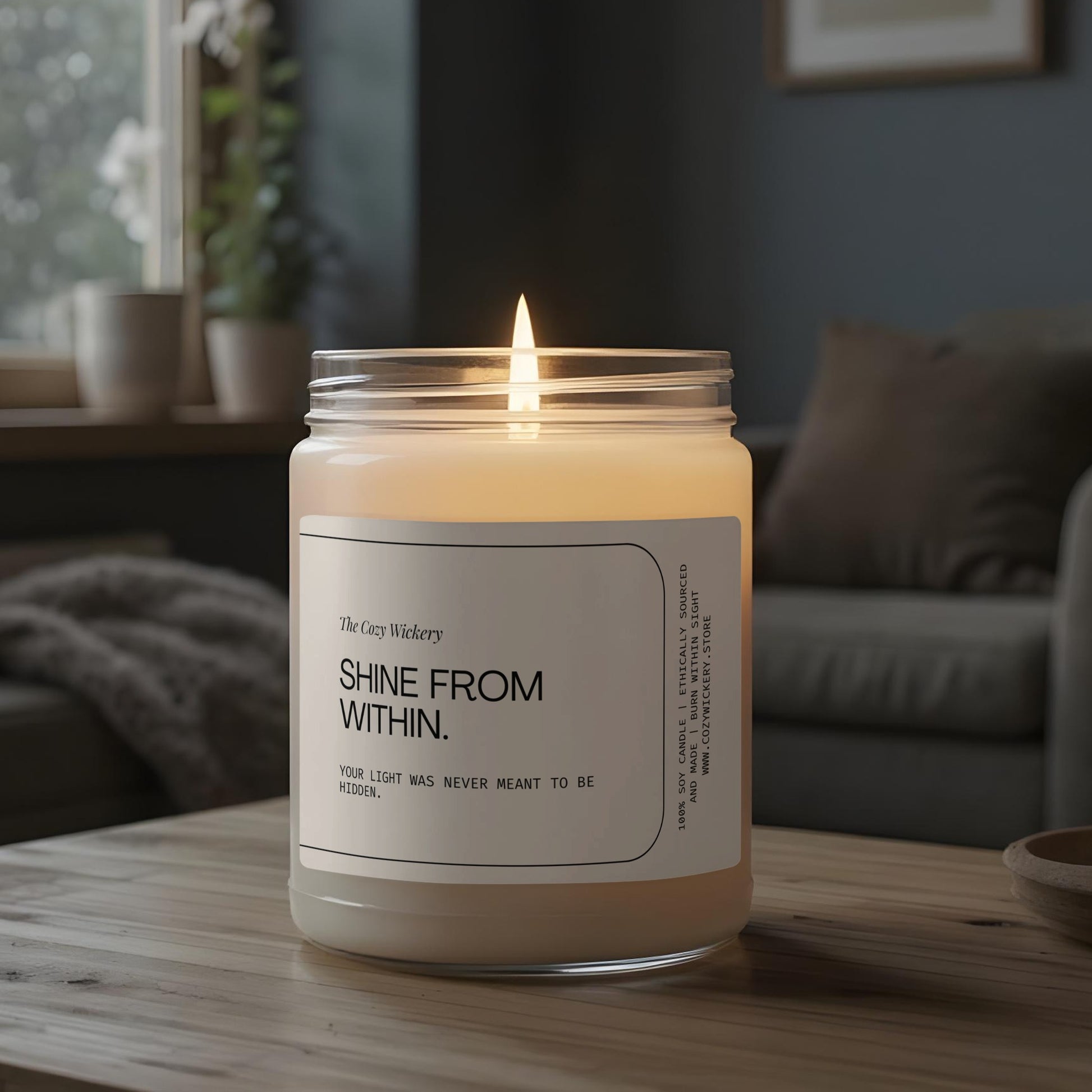 Shine from Within Candle Relaxing Home Product