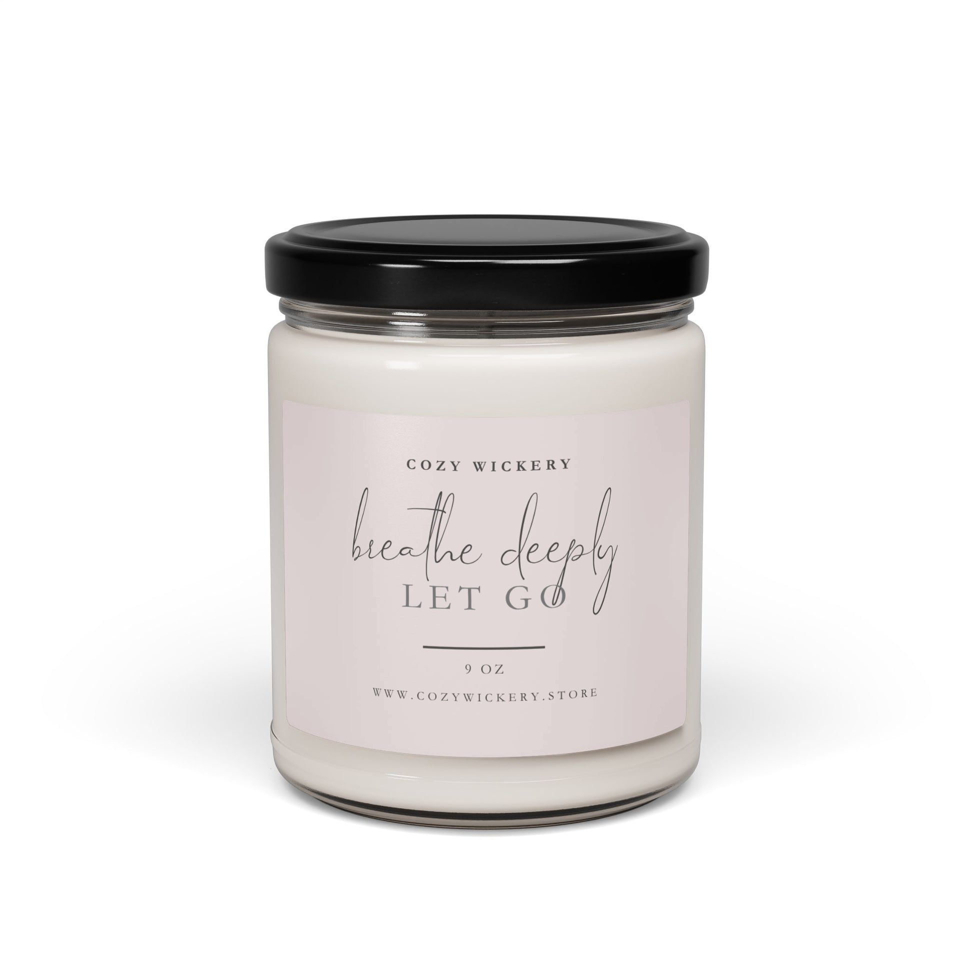 Breathe Deeply Let Go Scented Candle product