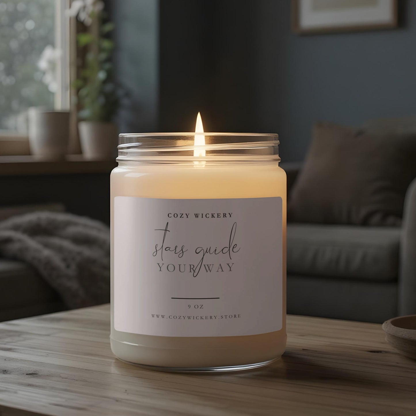 Cozy Wickery Star Guide Your way Scented Candle product