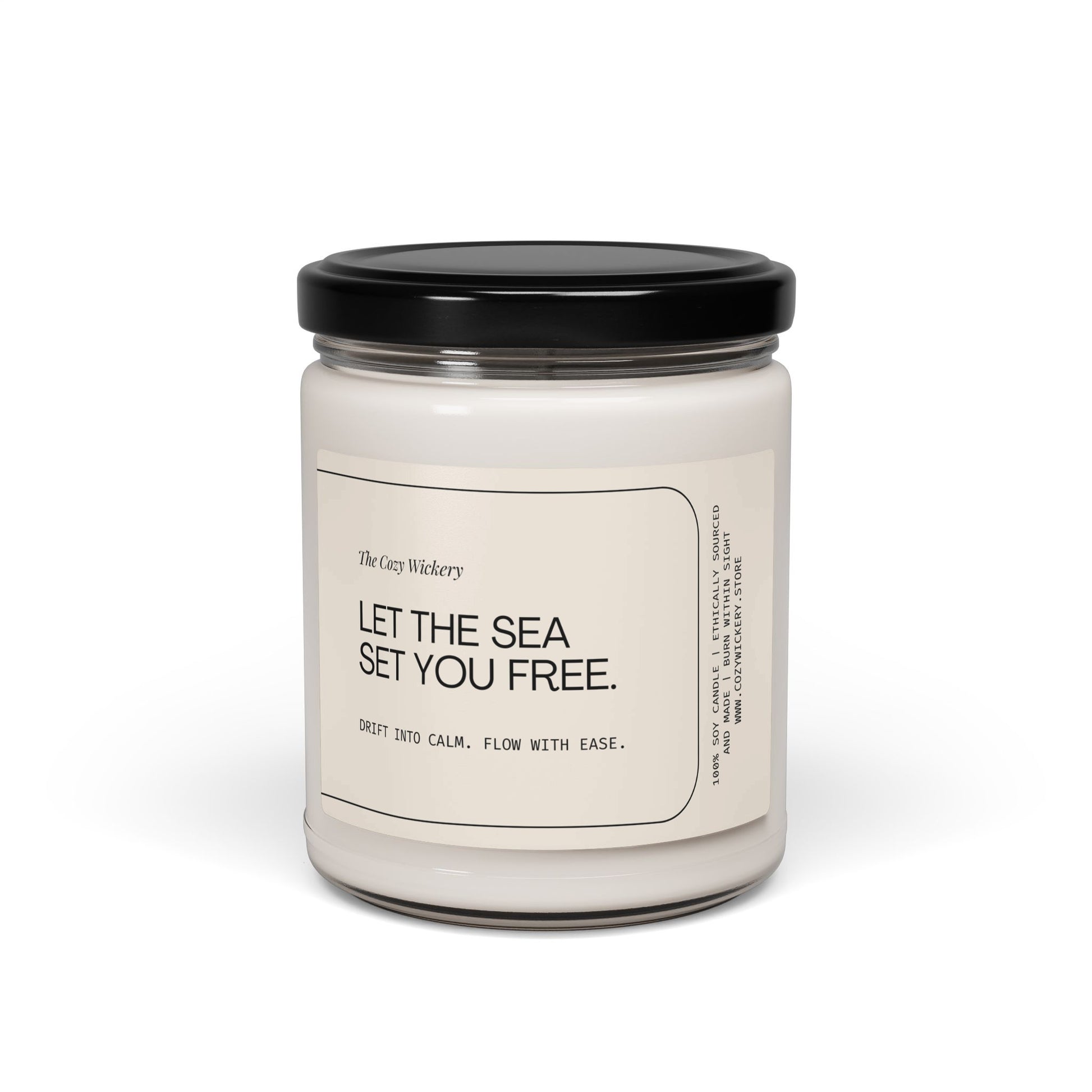 LET THE SEA SET YOU FREE Drift Into Calm Candle product type