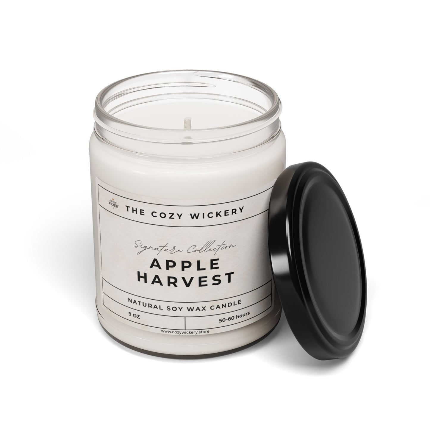 Apple Harvest Soy Candle – Crisp, Fruity & Comforting Fall Scent