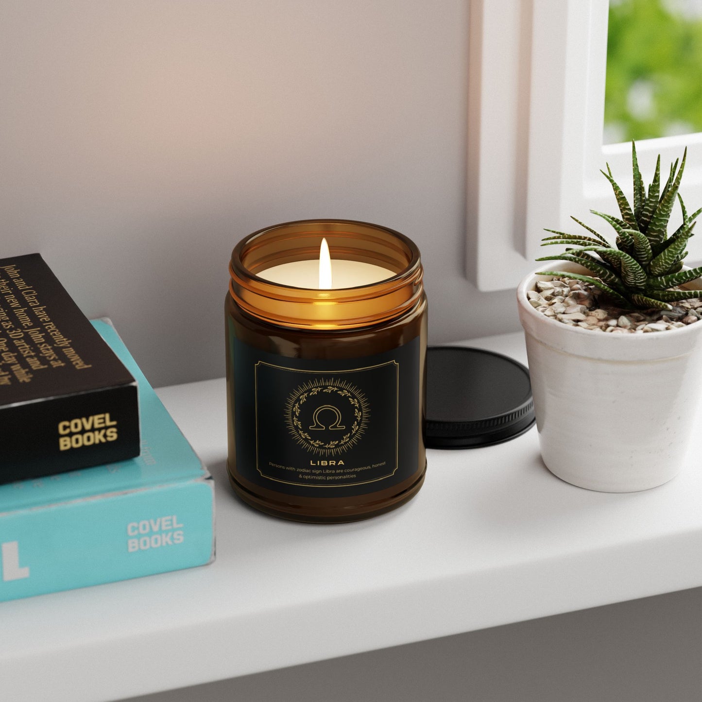 Harmonic Bloom: The Libra Candle