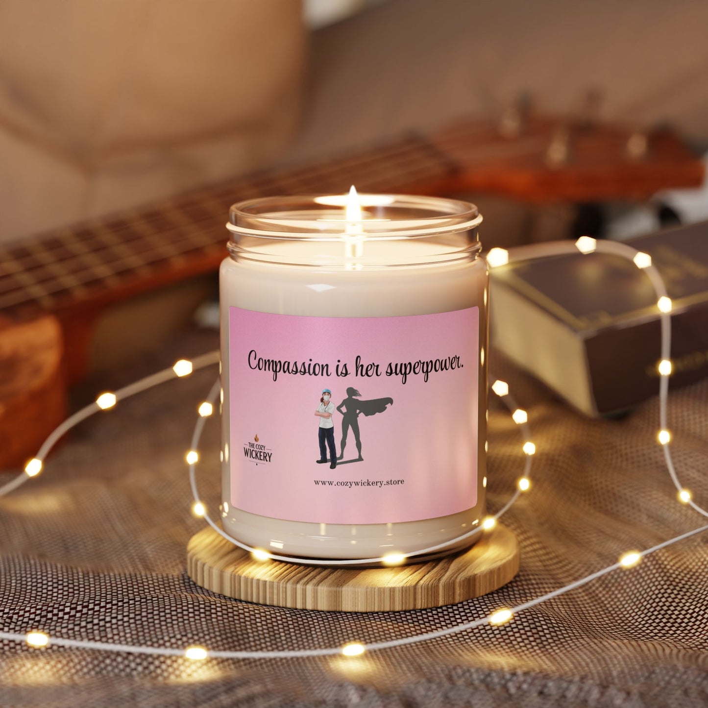 Compassion Superpower Candle for Nurses