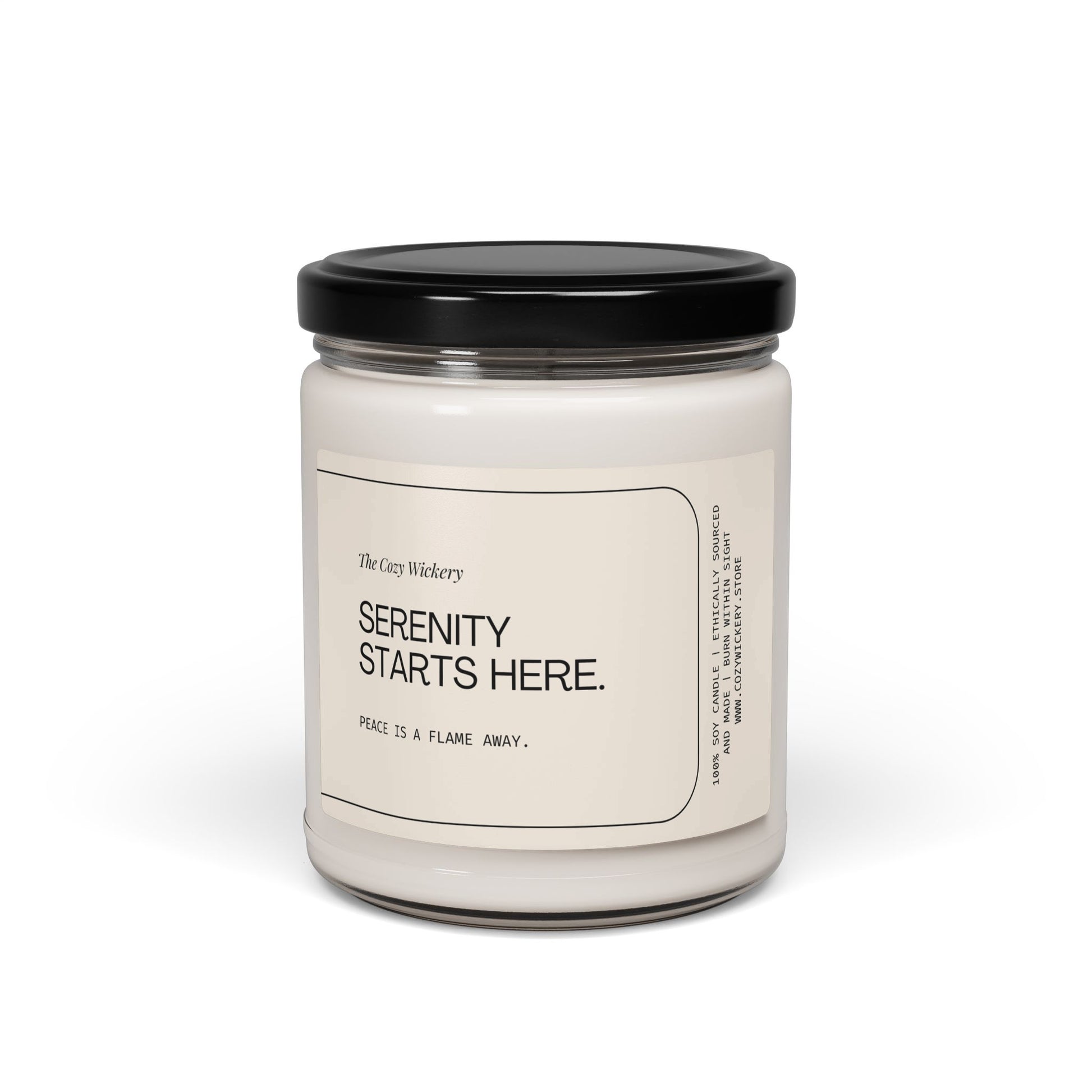 Serenity Starts Here Peace Is A Flame Away product type